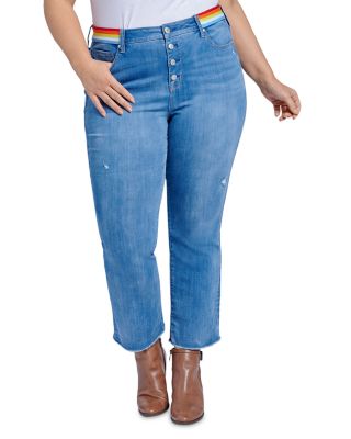 seven7 plus size wide leg jeans