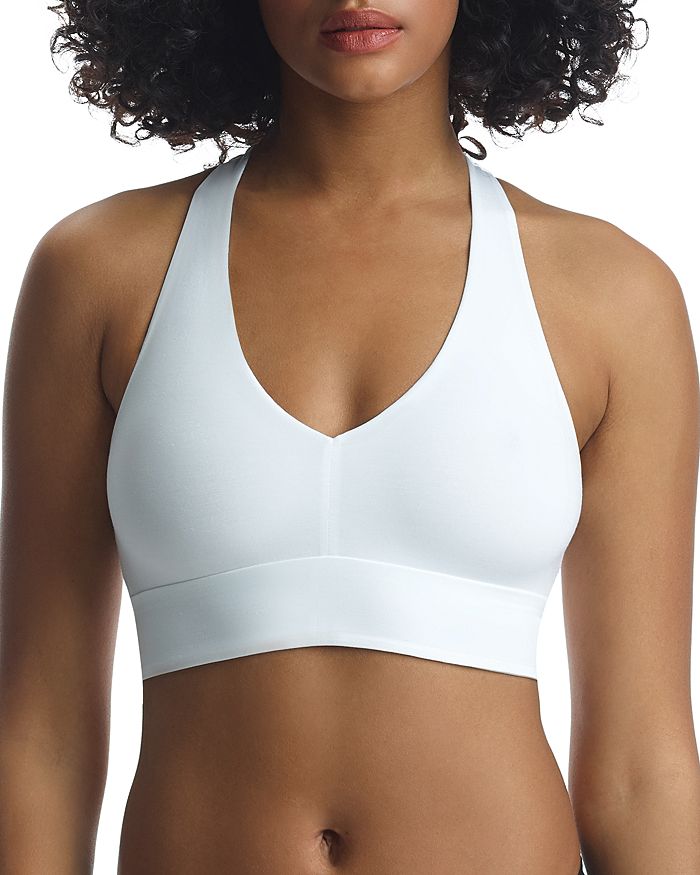 Commando Butter Soft-support Back-closure Bralette In Toffee