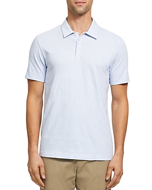 Theory Bron Regular Fit Polo Shirt In Olympic