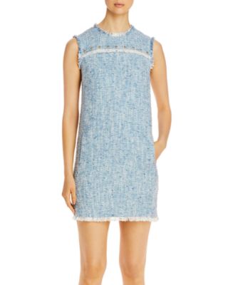 escada blue dress Escada Girls Embroidered Badge Dress in Navy