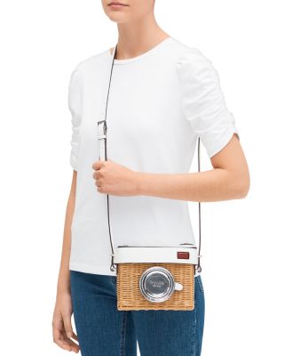 kate spade rose camera bag