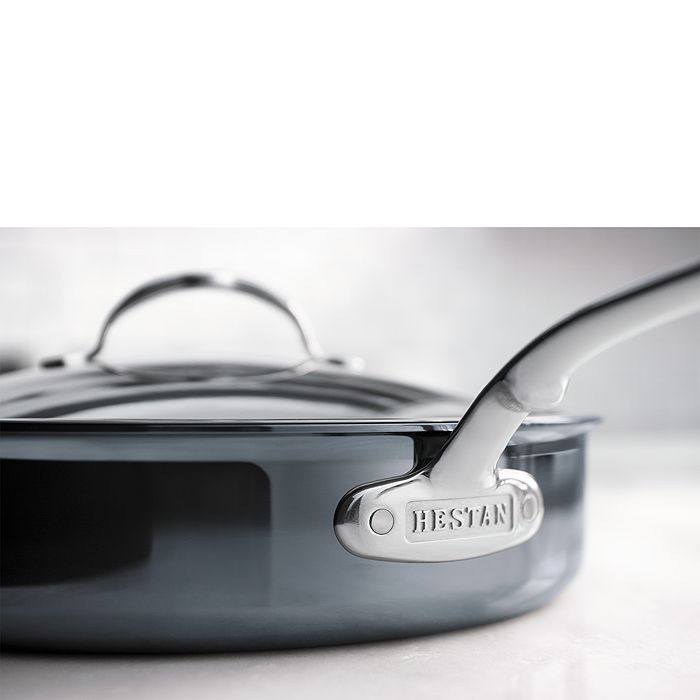 Hestan NanoBond 5-Quart Covered Stainless Steel Saute Pan