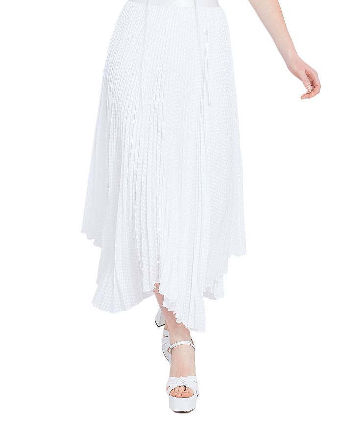 Alice and olivia katz pleated skirt on sale
