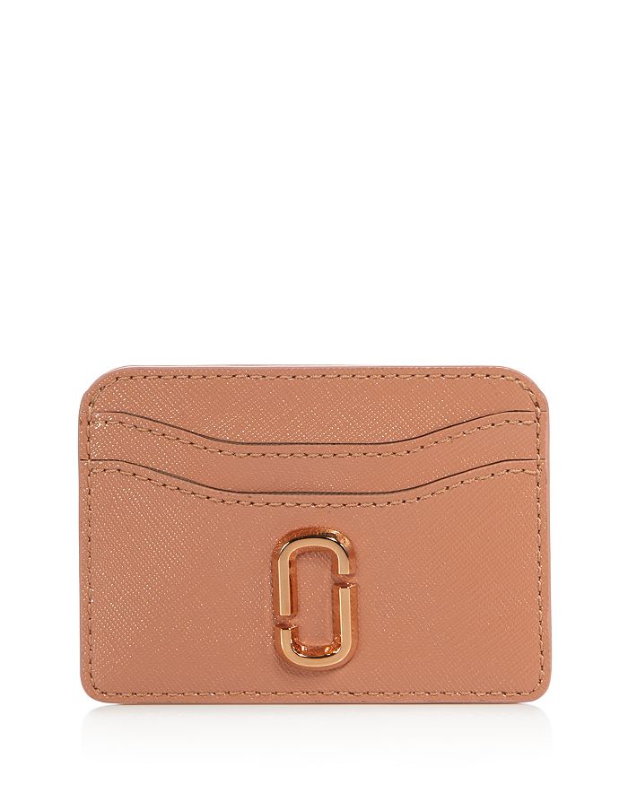 MARC JACOBS SNAPSHOT LEATHER CARD CASE,M0016535