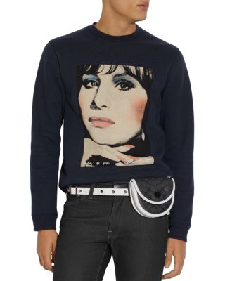 coach barbra streisand sweatshirt