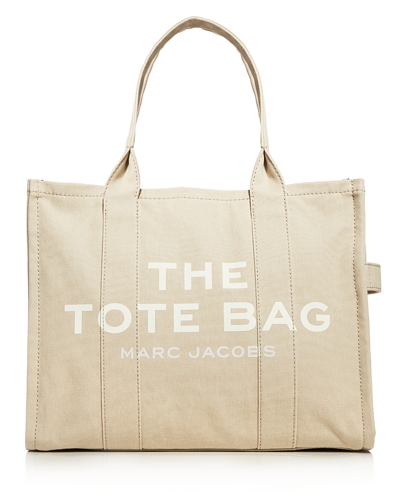 Shop Marc Jacobs The Canvas Large Tote Bag In Beige