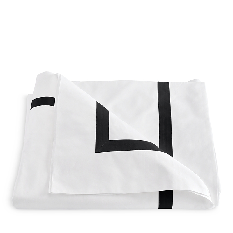 Matouk Lowell Duvet, Twin In Black