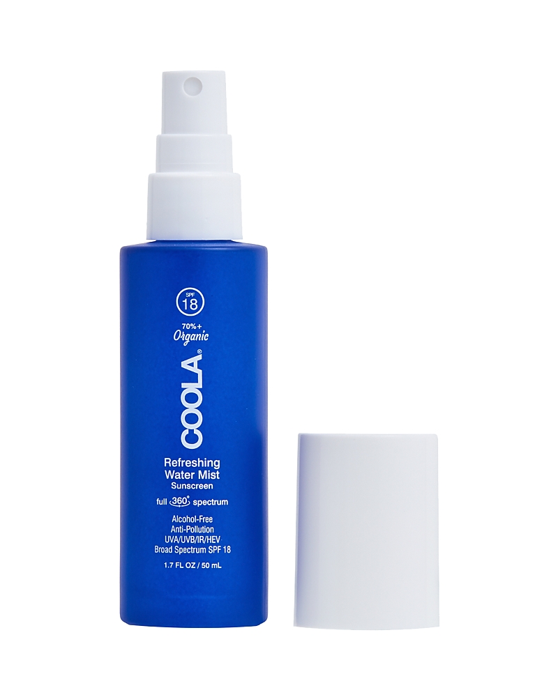 Coola Full Spectrum 360 Refreshing Water Mist Organic Face Sunscreen Spf 18 0.85 Oz.