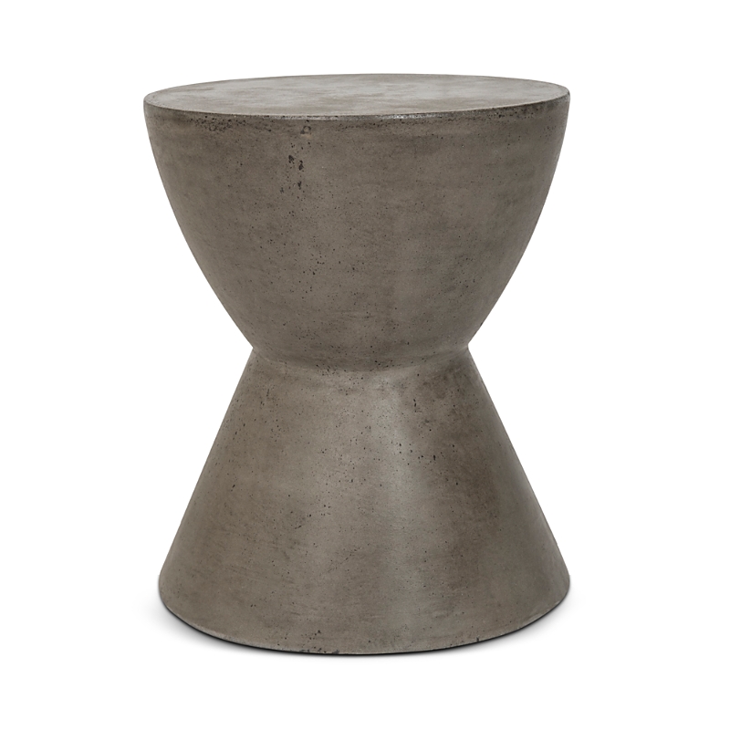 Safavieh Athena Indoor/Outdoor Modern Concrete Round Accent Table
