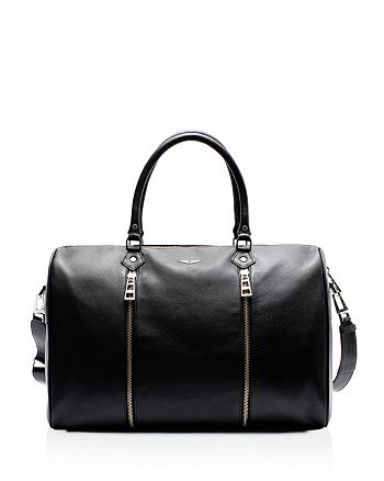 Zadig & Voltaire Sunny Extra Large Leather Bowling Bag | Bloomingdale's