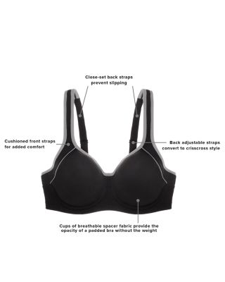 Lindsey Sport Contour Underwire Bra