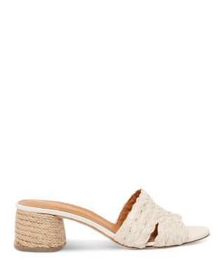 low heel espadrille sandals