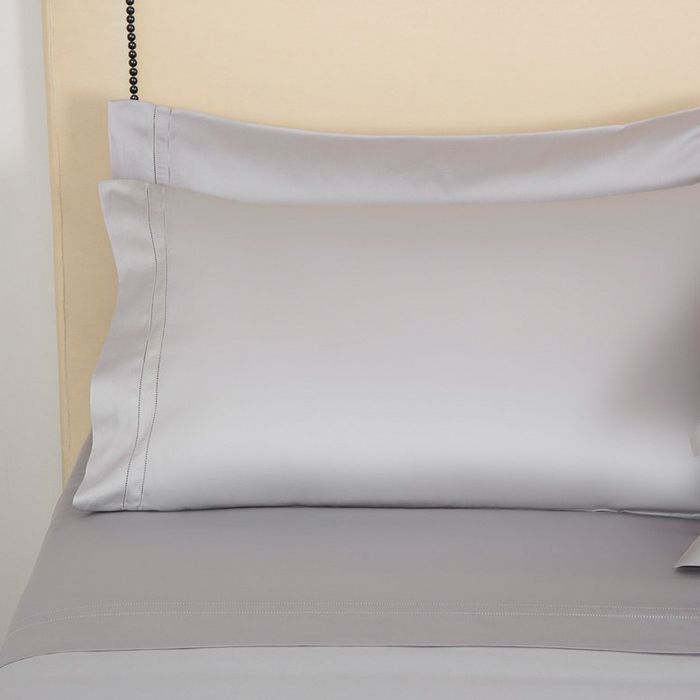 Frette Essentials Doppio Ajour Queen Duvet Cover In Milk