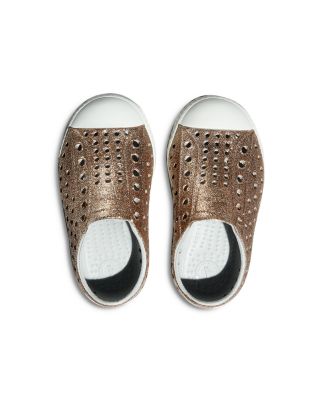 Girls' Jefferson Bling Glitter Waterproof Slip On Sneakers - Toddler, Little Kid