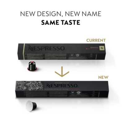 Capsules OriginalLine, Ristretto Decaffeinato, Dark Roast Espresso Coffee, 50-Count Espresso Pods