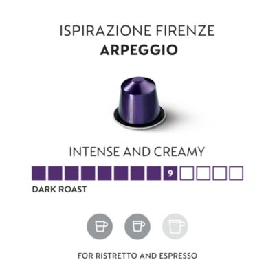 OriginalLine Ispirazione Firenze Arpeggio Dark Roast Espresso Coffee Capsules, 50 Count