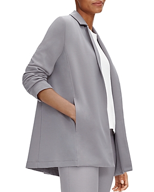 EILEEN FISHER NOTCHED COLLAR JACKET,S0TJF-J5300M