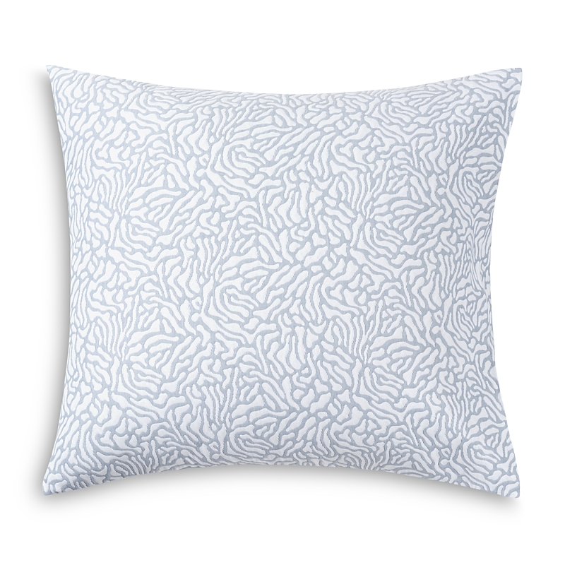 Matouk Schumacher Cora Euro Sham In Blue/white