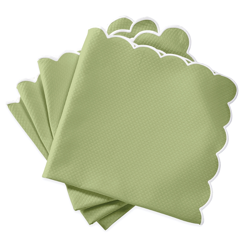 Matouk Savannah Gardens Napkin 22 X 22, Set Of 4 In Spring Green