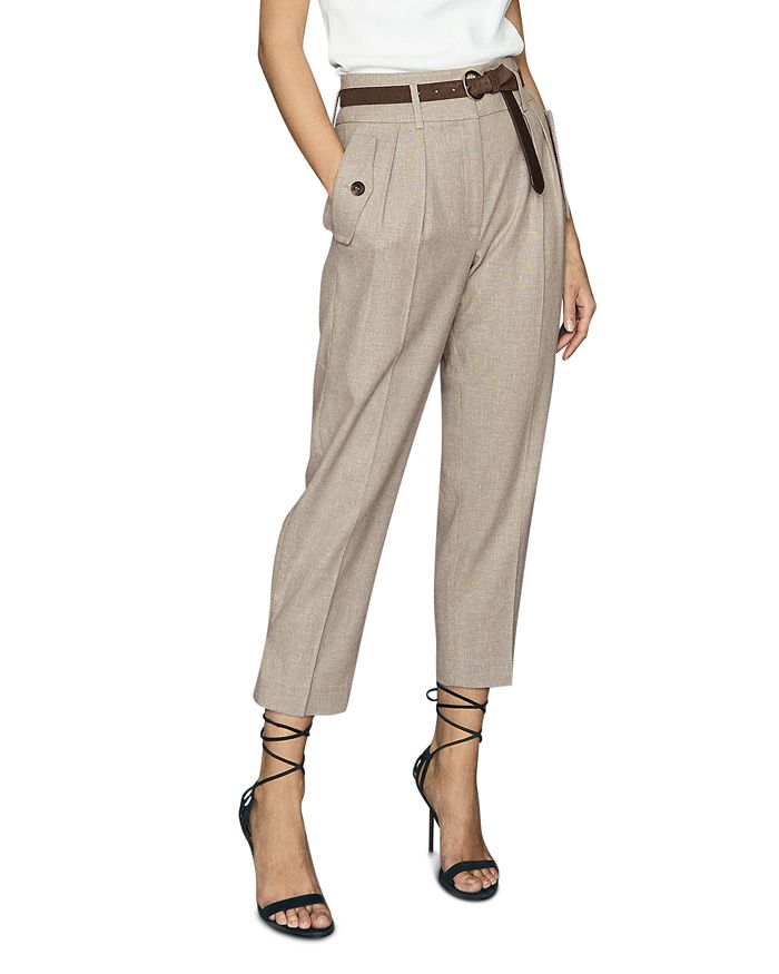 Reiss cropped new arrivals trousers
