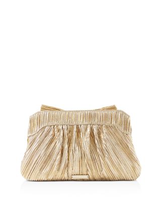 Rayne Small Pleated Bow Frame Clutch