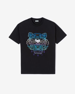 Glitter Embroidered Tiger Tee 152912127 