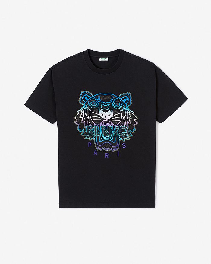 Kenzo Men's Glitter Embroidered Tiger Tee | Bloomingdale's