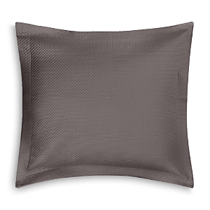 Matouk Alba Quilted Euro Sham In Charcoal