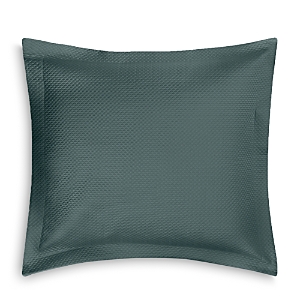 Matouk Alba Quilted Euro Sham In Deep Jade
