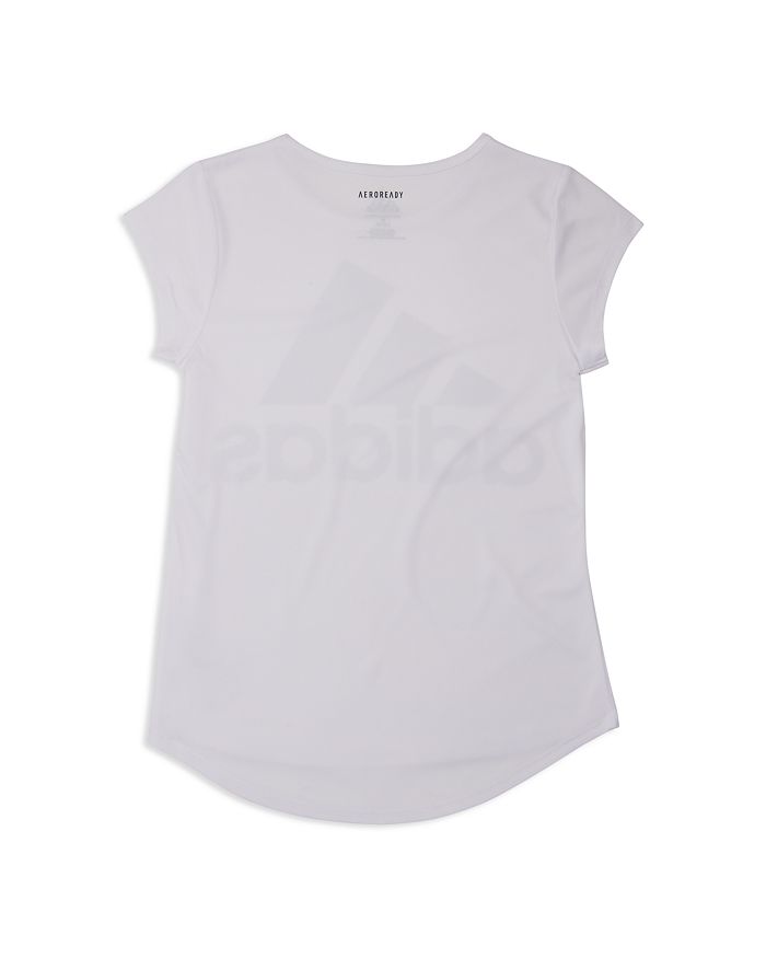 Shop Adidas Originals Girls' Logo Tee - Big Kid In White