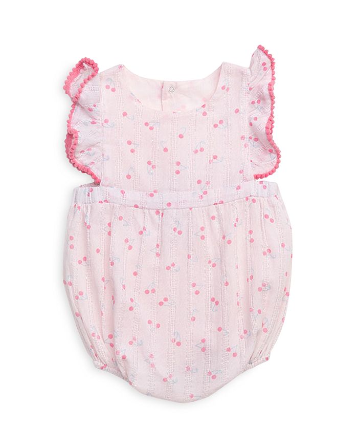 Egg New York Girls Gabriella Cherry Print Romper Baby