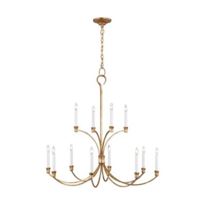 Chapman & Myers - Westerly Large 12 Light Chandelier