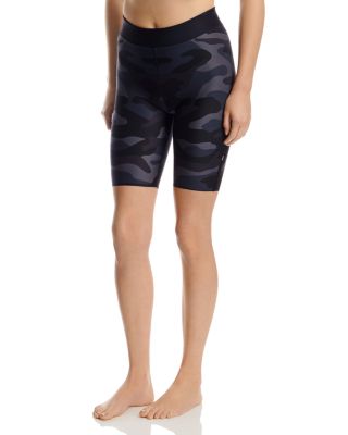 camo biker shorts
