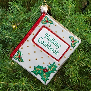 Old World Christmas Holiday Cook Book Ornament