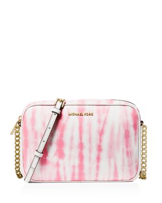 michael kors small pink crossbody