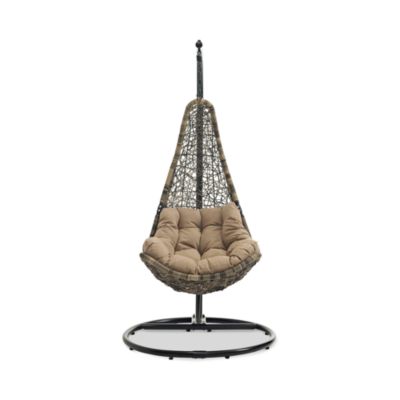 Abate Wicker Rattan Outdoor Patio Swing Chair