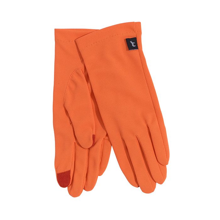 Echo Solid Summer Gloves In Orange