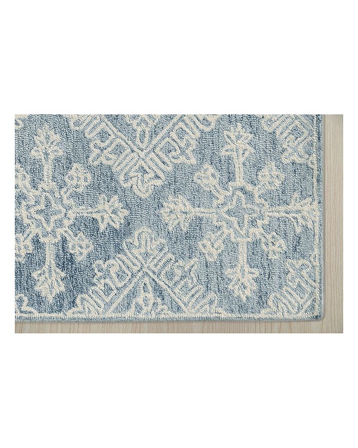 Amer Rugs Boston Bos-35 Mist 5' X 7'6" Area Rug In Blue