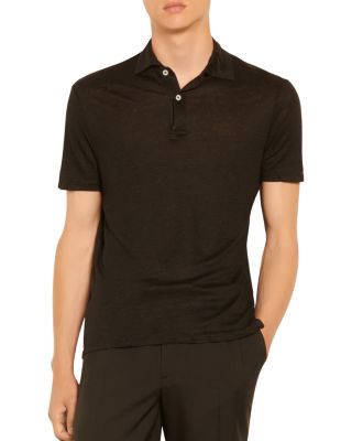Sandro - Beach Linen Polo Shirt