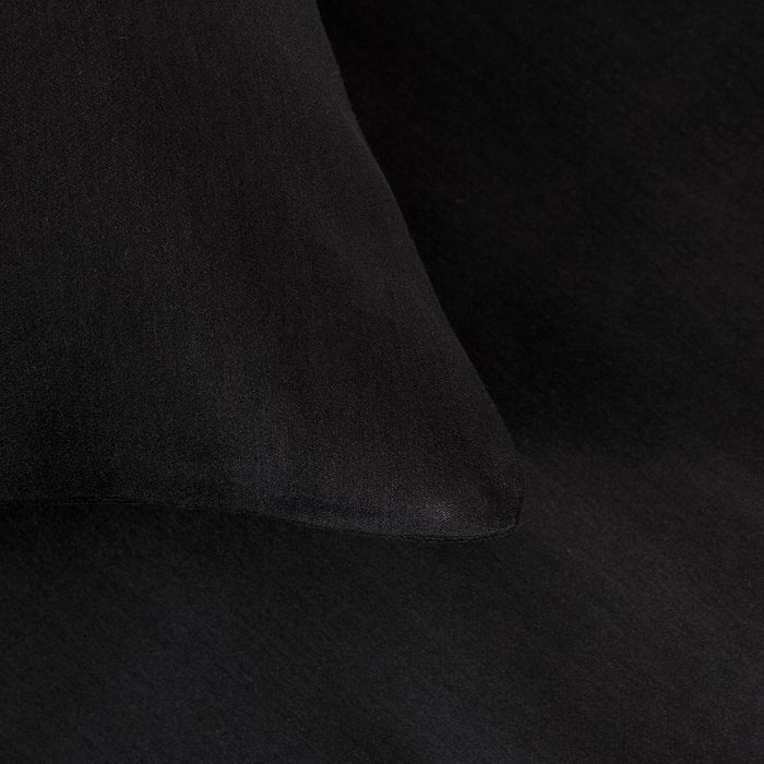Shop Frette Lux Passepartout Decorative Pillow, 20 X 20 In Black