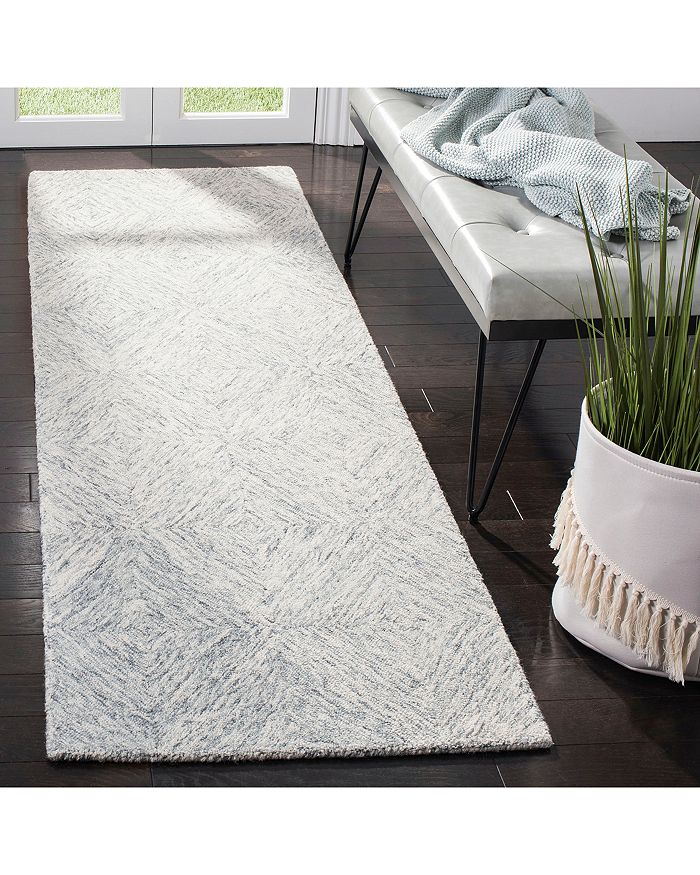 Shop Safavieh Abstract Abt 767g Area Rug, 2'3 X 8' In Silver