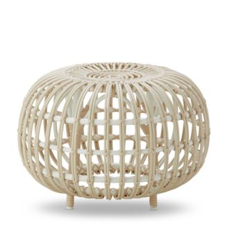 Sika designシカデザインFranco Albini Ottoman L Large ottoman in rattan and wicker | Franco Albini | 65 cm