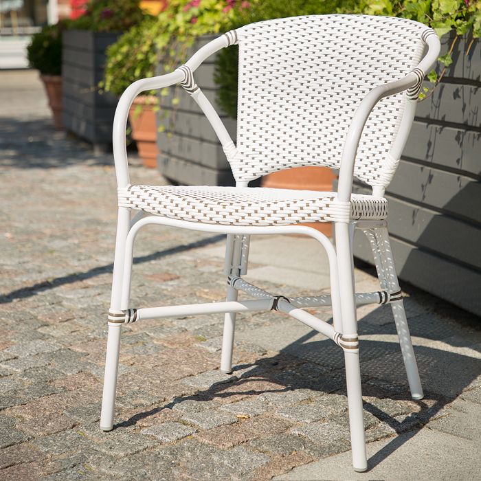 Shop Sika Designs S Valerie Outdoor Bistro Chair In White