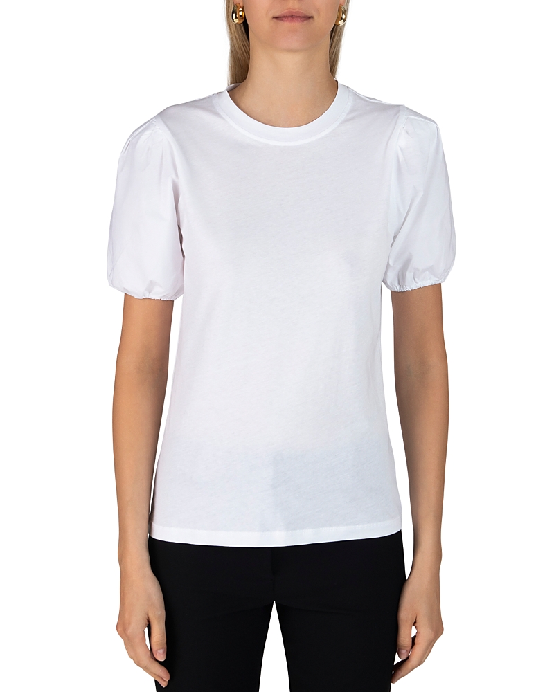 DEREK LAM 10 CROSBY EVA PUFF SLEEVE TEE TP01723ACJ