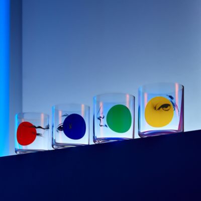 Rock &amp; Pop Finesse Whisky Glasses, Set of 4