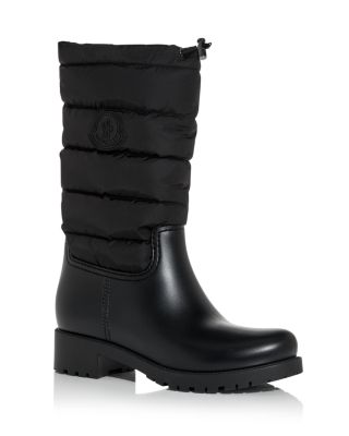 womens quilted rain boots