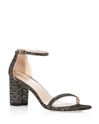 stuart weitzman block heel sandals