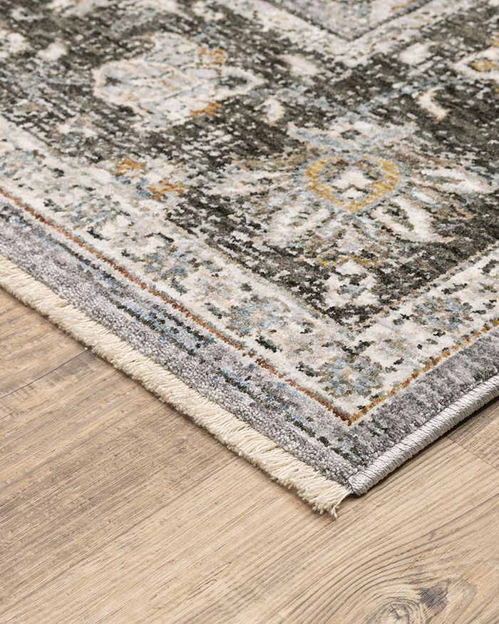 Oriental Weavers Maharaja 091e1 Area Rug, 9'10 X 12'10 In Grey