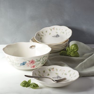 Butterfly Meadow 7-Piece Pasta/Salad Set