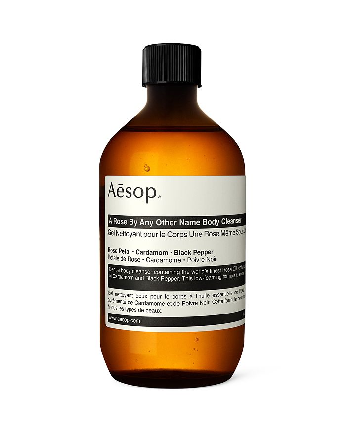 Shop Aesop A Rose By Any Other Name Body Cleanser Refill With Screw Cap 16.9 Oz.